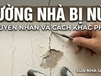 tường nhà bị nứt