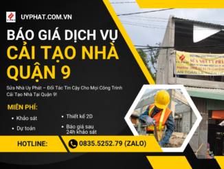 BÁO GIÁ CẢI TẠO NHÀ Quận 9