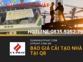 BÁO GIÁ CẢI TẠO NHÀ Quận 8