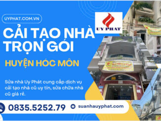 CẢI TẠO NHÀ TRỌN GÓI HUYỆN HÓC MÔN