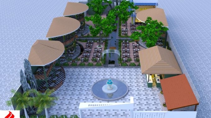 Thi cong sua chua quan cafe tron goi