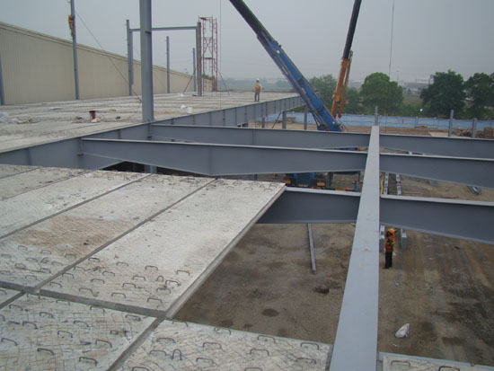 Thi công sàn panel siêu nhẹ