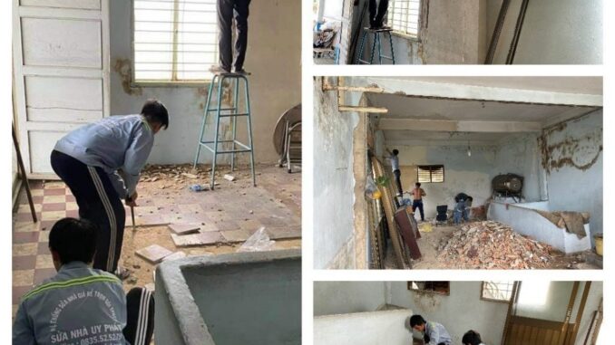 Dịch vụ sửa nhà giá rẻ trọn gói