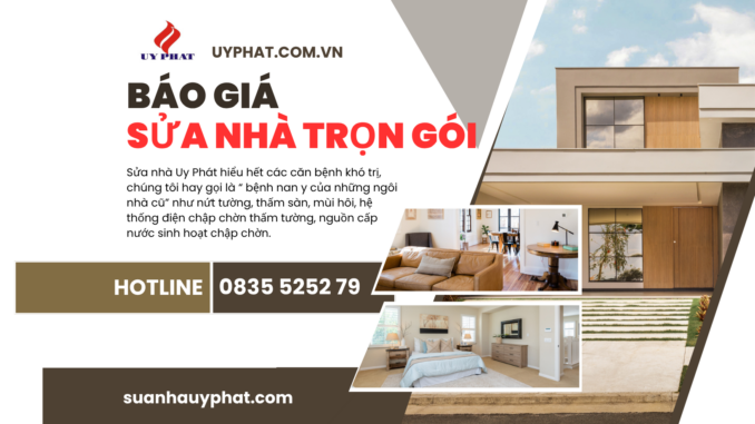 Báo giá sửa nhà trọn gói