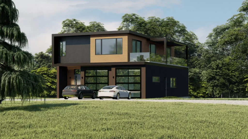 Đa dạng kết cấu không gian nhà tiền chế
