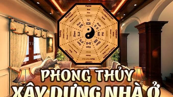 phong thủy khi xây nhà