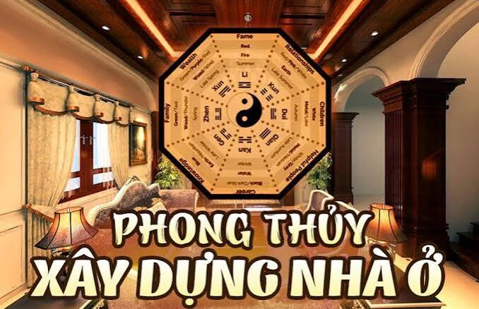 phong thủy khi xây nhà